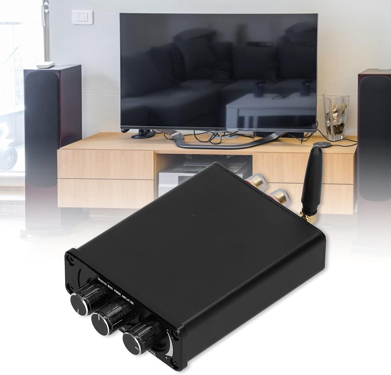 Amplifier Board, Stereo Amplifier Module Audio Amp Board Power Amplifier PCB, Sound Board Audio Module for Home Speaker Stereo Sound System and Stereophonic HD Audio Setup