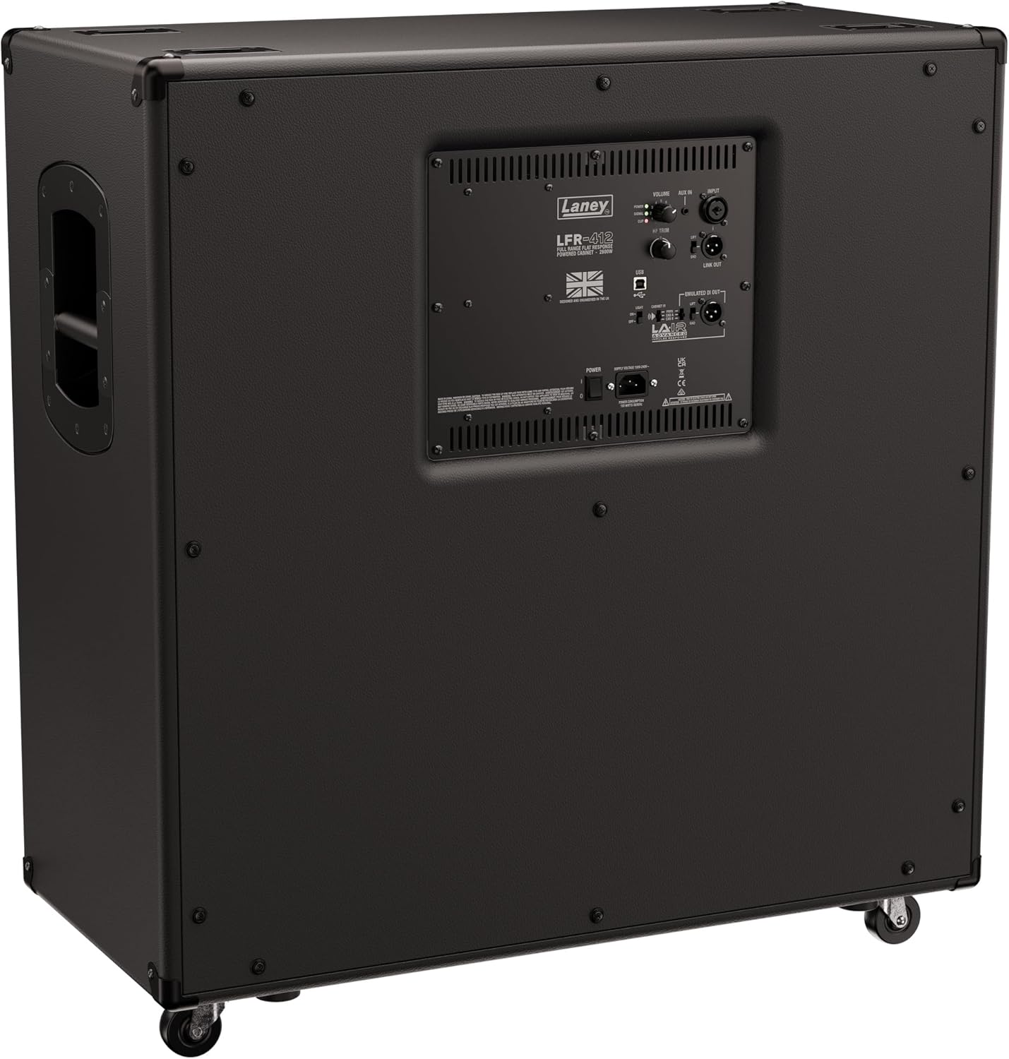 Laney FRFR 412 Powered Cabinet for Modeling Rigs, 2600W
