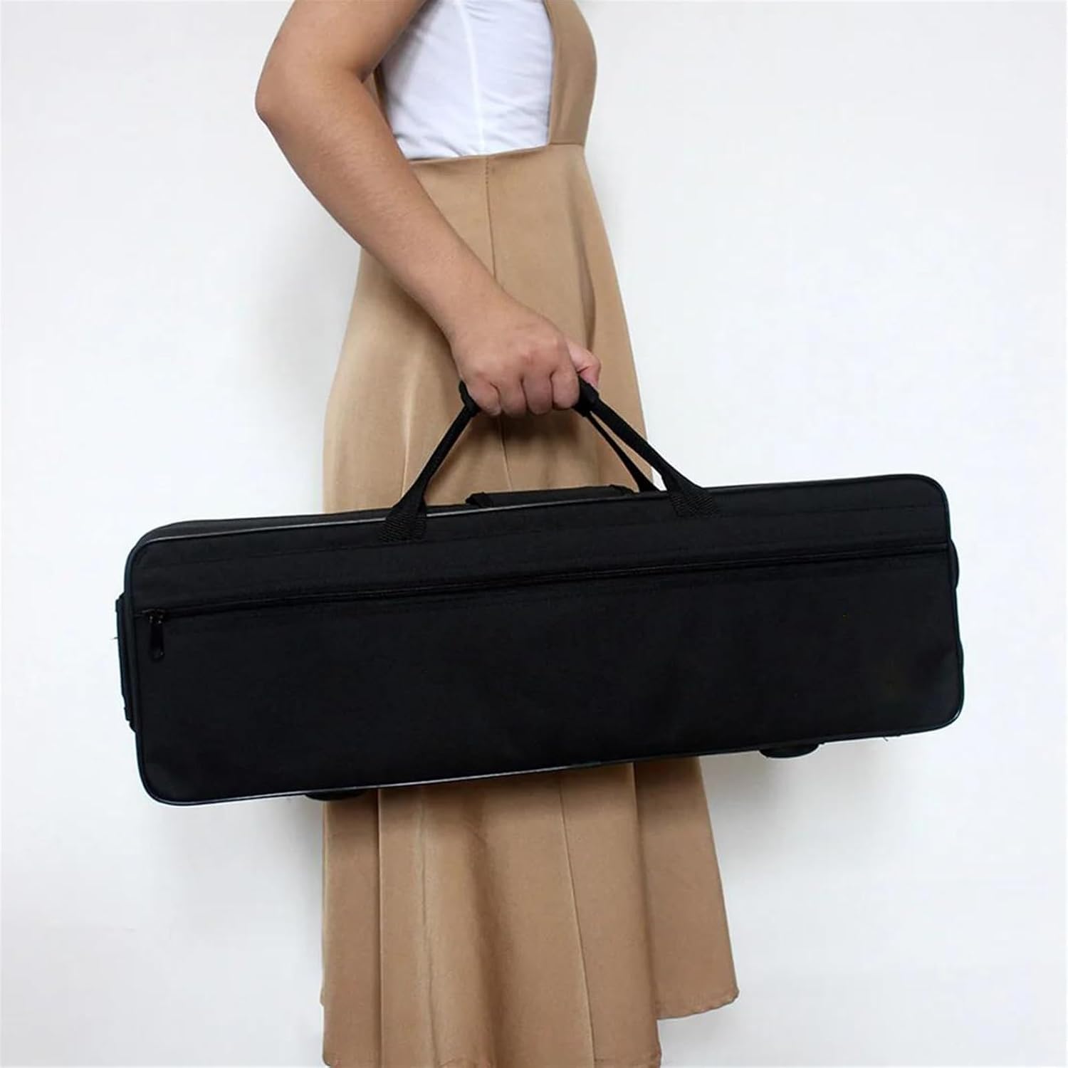 Straight Treble Saxophone Professional B Flat Brass Saxophone Sax Woodwind Instrument With Case Reeds Parts