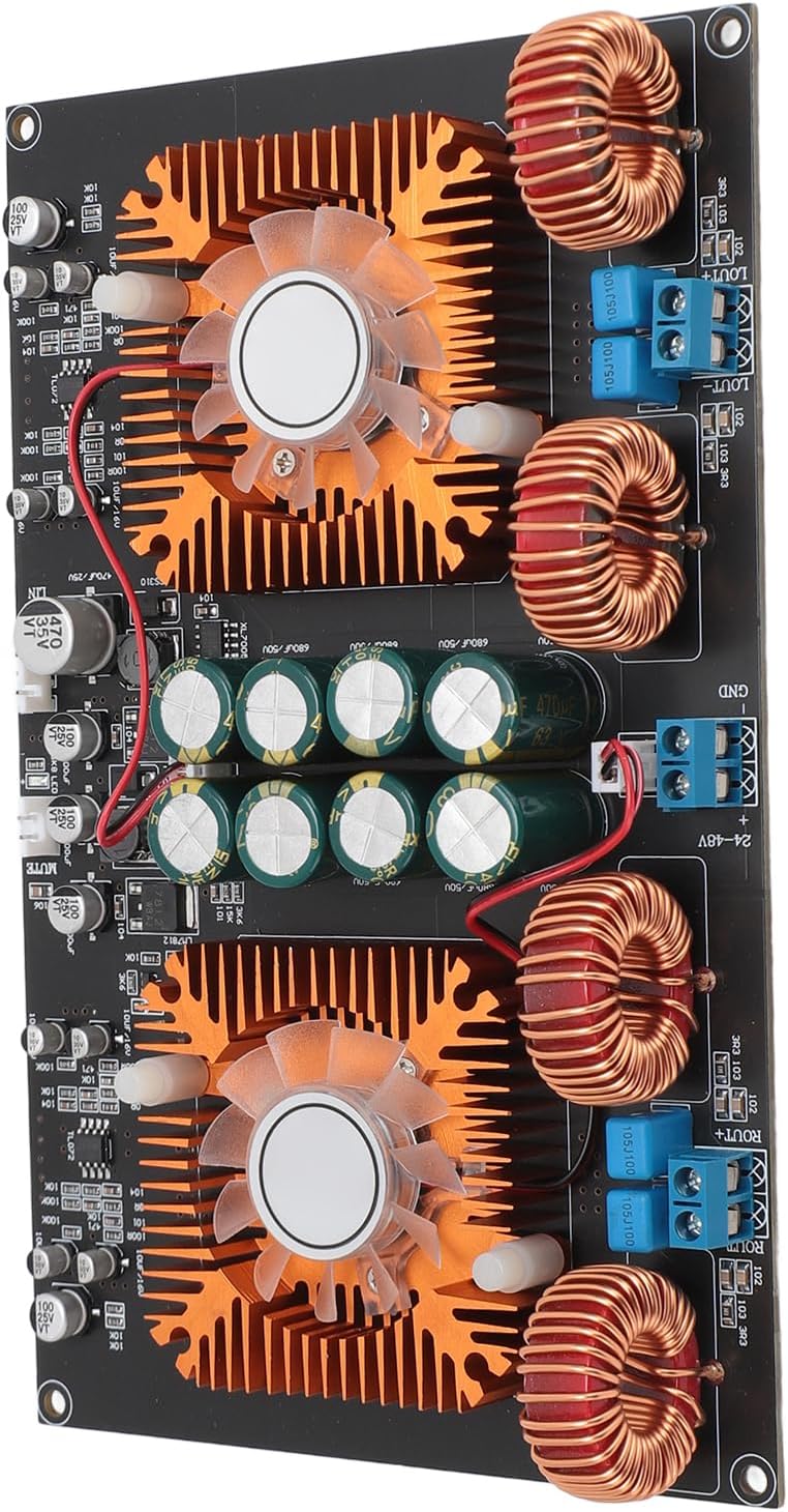 TPA3255 Amplifier Board, Class D Dual Core 600W Stereo, Efficiency Amp Module for Home Theater with Clear Sound Output