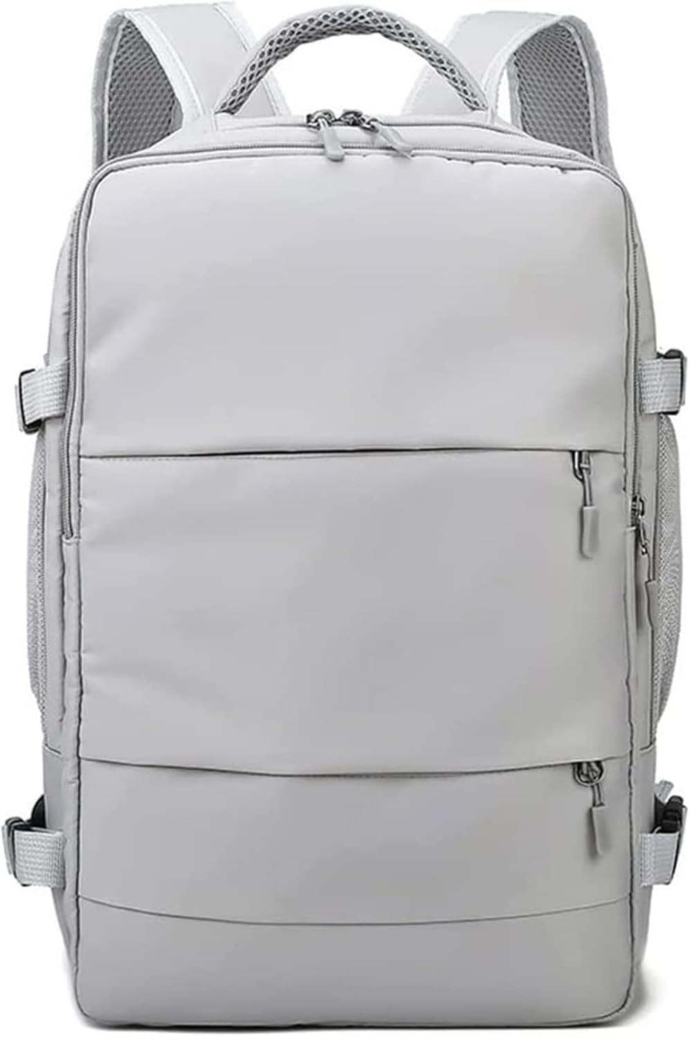 Pink Women Travel Backpack Water Anti-Theft Stylish Casual Daypack Bag with Strap & USB Charging Port Backpack(Gray)