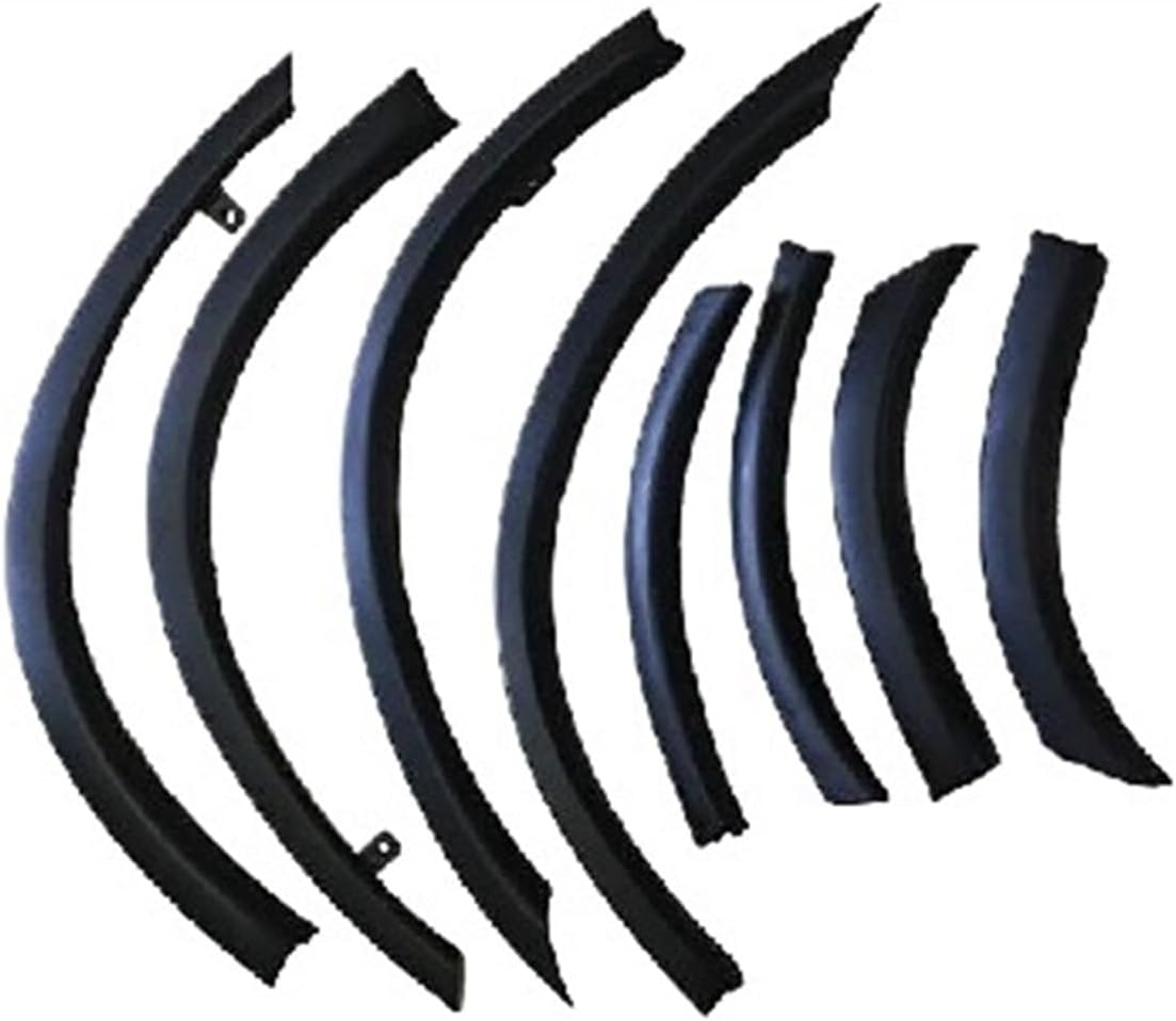 Auto Parts 1set Car Accessories Wheel Eyebrow Protection Front Rear Bumper Fender Protector for Mitsubishi for Outlander 2016-2017