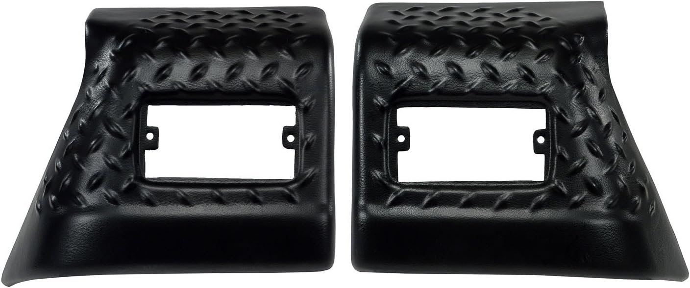 Rugged Ridge 11650.20 Body Armor Kit, Front, Fender Guards; 97-06 Jeep Wrangler TJ