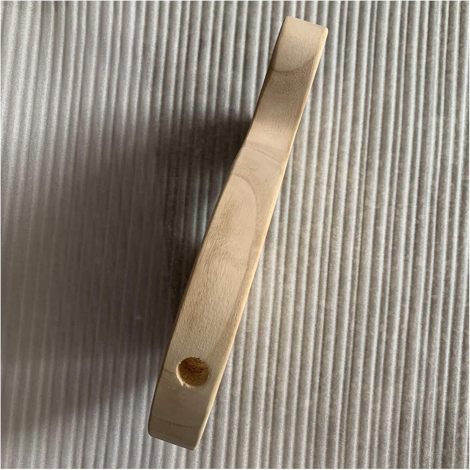 Solid Maple Wood Guitar Body Blank – Pre-Drilled Holes for DIY Bass Guitar Customization, Unfinished Surface (Luthier Supplies)