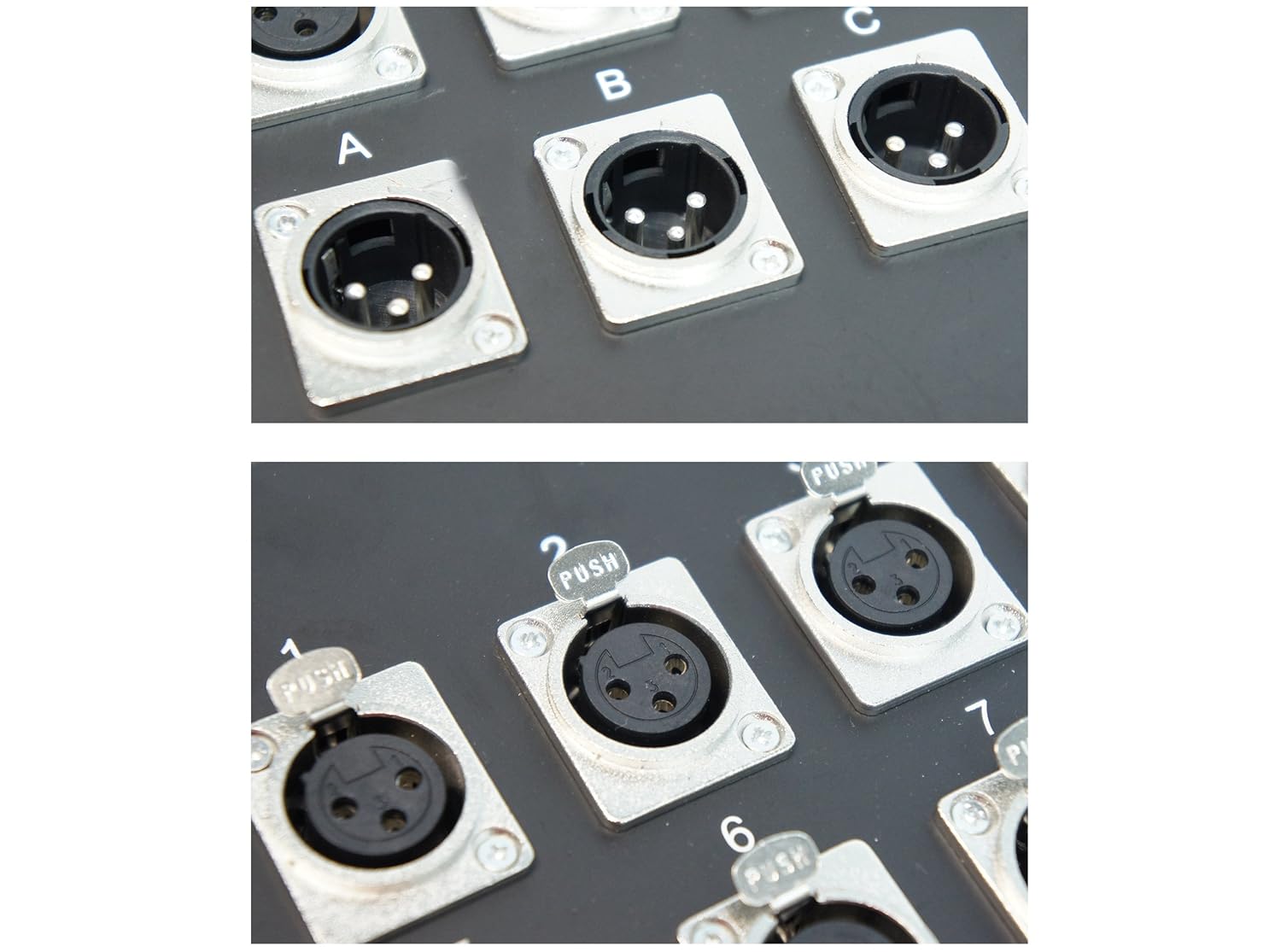 Harmony Audio HA-SB3250 Pro Stage XLR Snake Cable Box 32 Channel - 50 Feet (28 Send, 4 Returns)