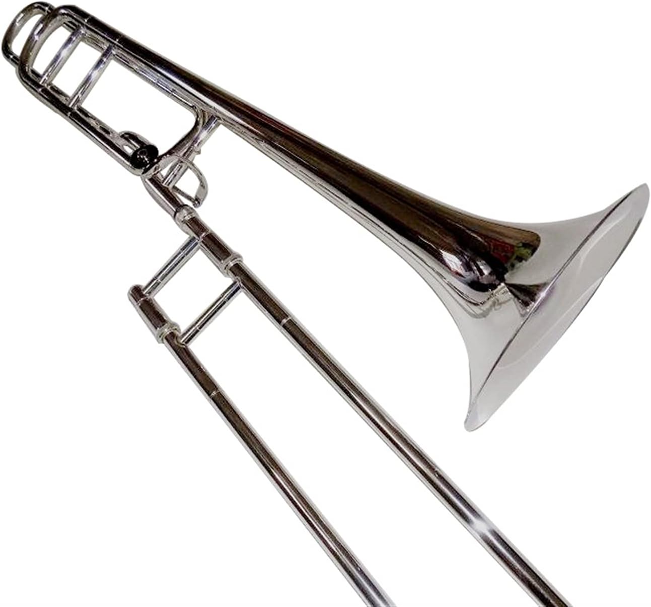Standard Trombone B Flat Tenor Trombones Musical Instruments with Case Mouthpiece F Attachment Trombone Valve Trombone