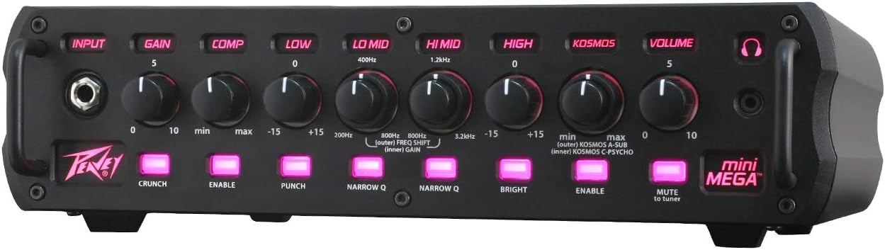 Peavey MiniMEGA 1000-Watt Mini Bass Amp Head