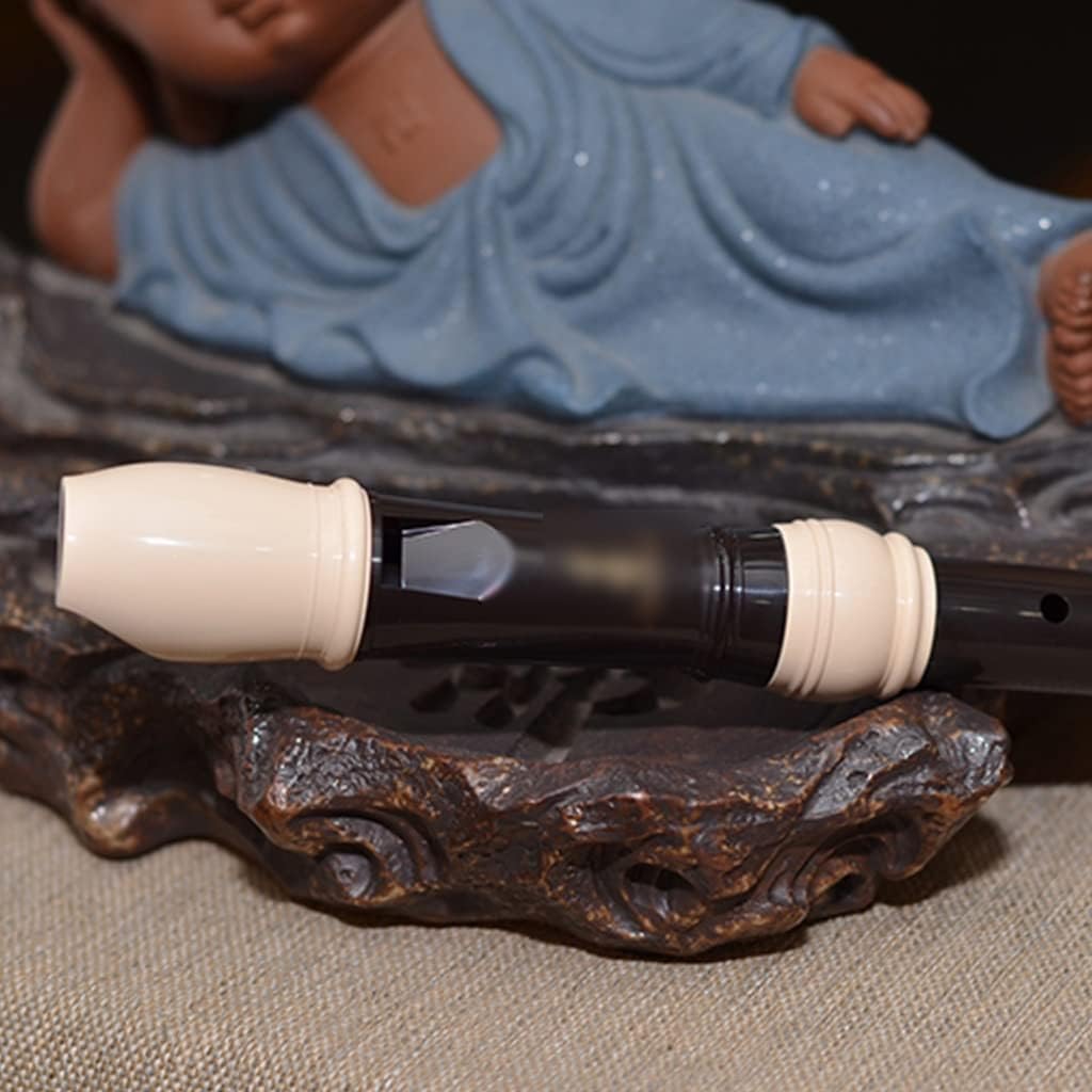 Recorders 8-Hole British Soprano Recorder, Alto Recorder for Student Music Lessons, Concert Performance Baroque Recorders, Flute Instrument with Storage Bag (Color : Baroque, Size : F Key)