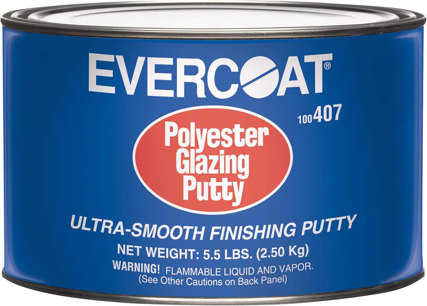 Evercoat Polyester Glazing Putty for Galvanized Steel, Aluminum, Fiberglass & More - 64 Fl Oz