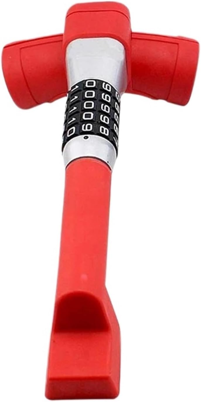 Car T-Shaped Steering Wheel Anti-Theft Lock Retractable Hook Retractable Anti-Theft Combination for Carstrucks