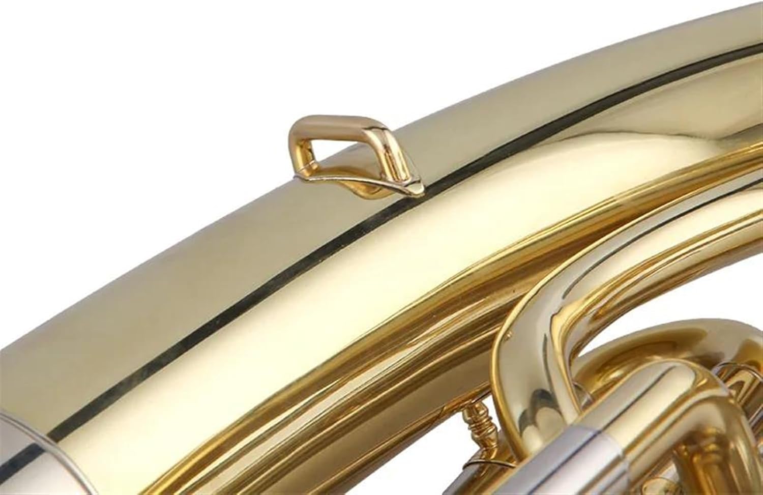 Beginner euphonium Gold Lacquer 4 Piston Rotary Euphonium With Bb Tone