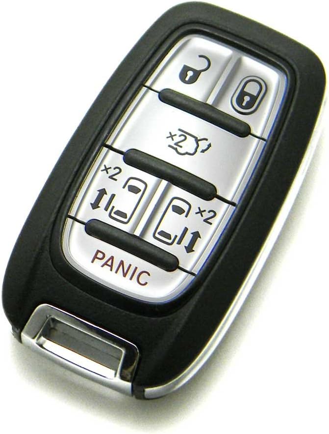 OEM 6-Button Smart Proximity Key Fob Compatible with Chrysler (FCC ID: M3N-97395900 / P/N: 68241532)