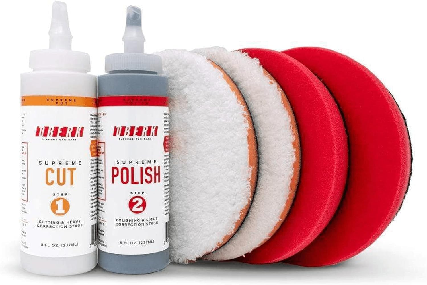 Oberk 2-Step Polish Compound Single Car Kit - 5