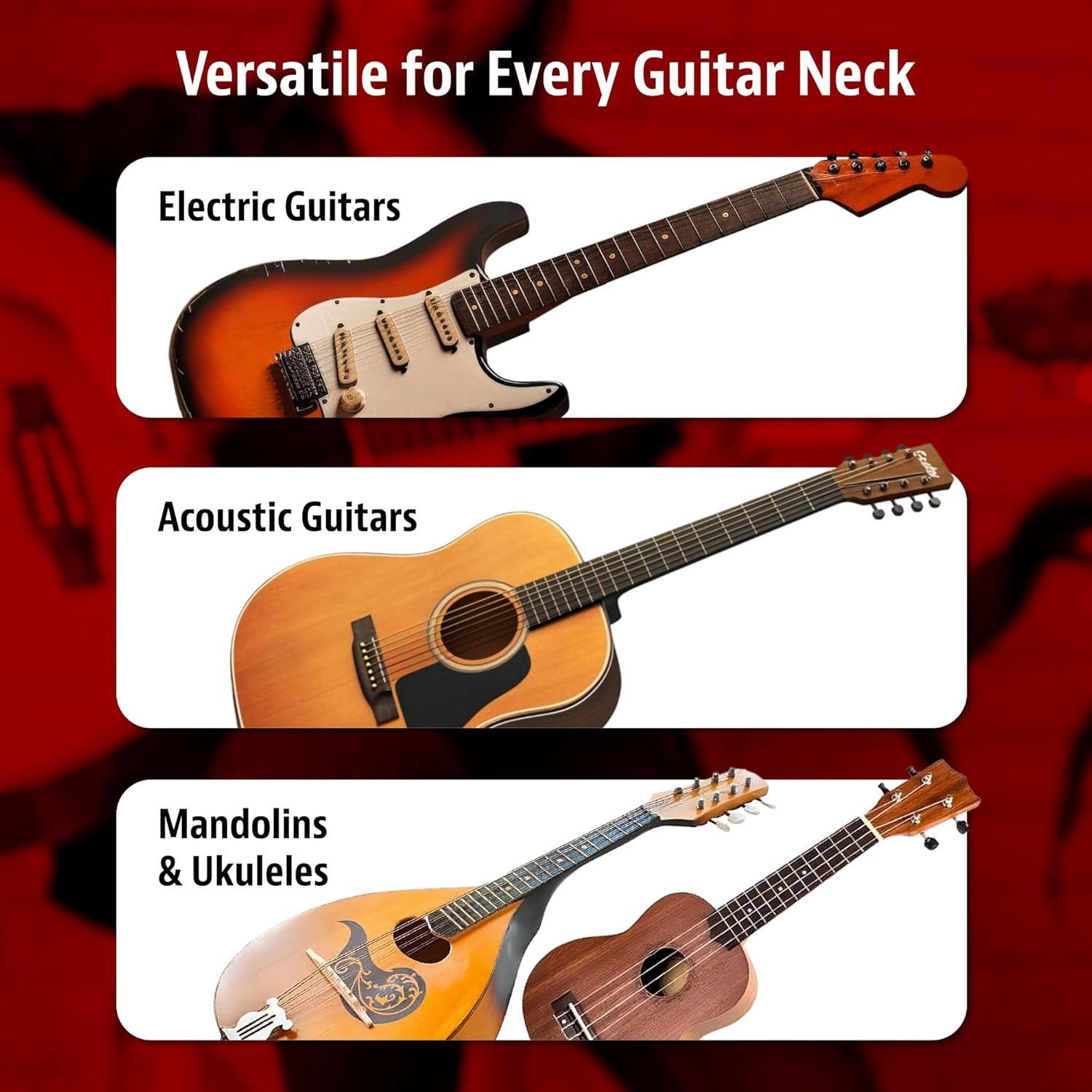 StewMac Deluxe Fret Tang Nipper 2257 for Guitar and Bass – For Bound and Unbound Fingerboards – Adjustable Depth Stop and Interchangeable Inserts