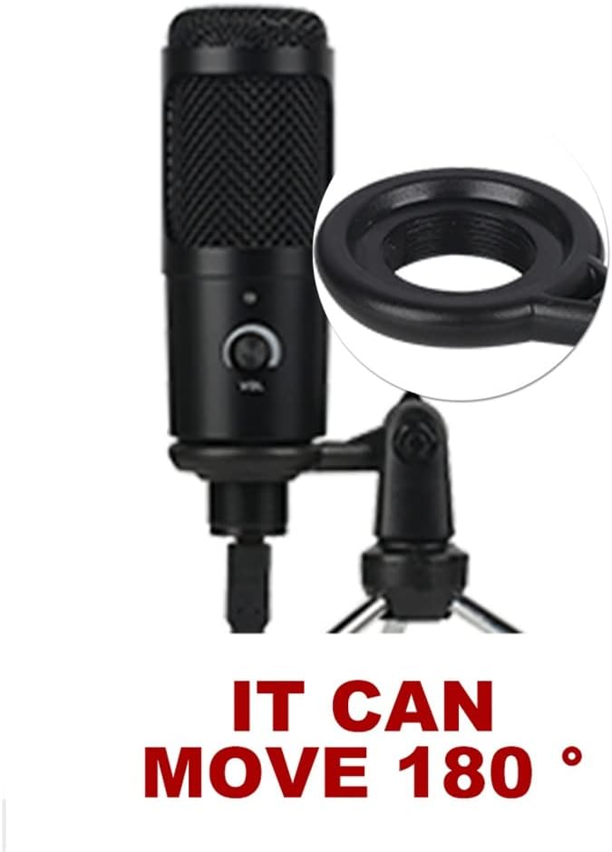 BM800 Recording Condenser Microphone Computer Professional USB Microphone with Headset Live Broadcast