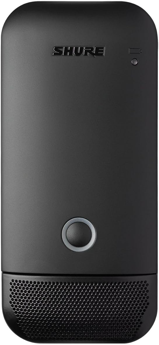 Shure ULXD6/C Wireless Boundary Microphone Transmitter, Cardioid, Black - for Tabletop use at Meetings and Events, Very Low Latency | G50 Band (ULXD6/C=-G50)