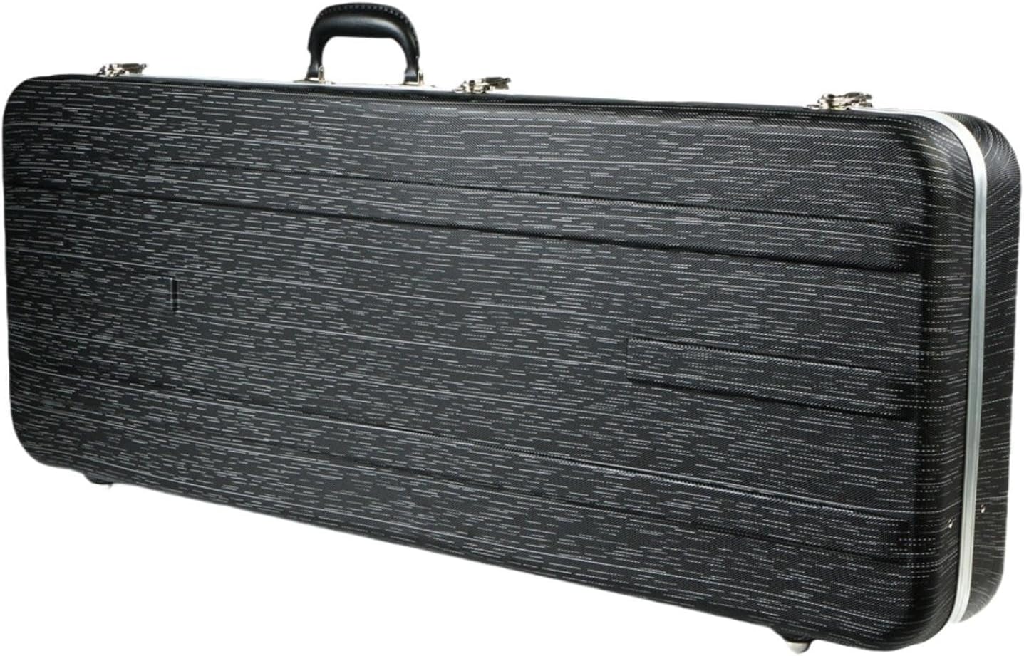 Electric Bass Case Hard Shell Shock Resistance, Waterproof Locking Latch with Handle, Sturdy Carrying, for Electric Guitar, S