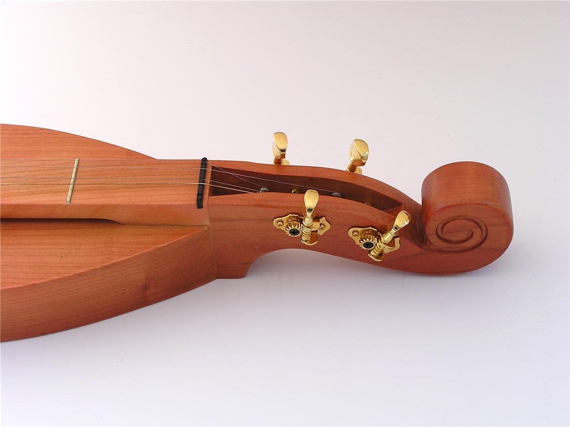 Professional European Cherry Mountain Dulcimer w/Case