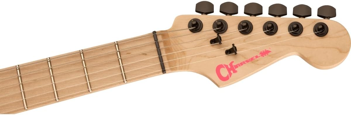 Charvel Sean Long Signature Pro-Mod San Dimas Style 1 HH HT M Electric Guitar - Neon Pink