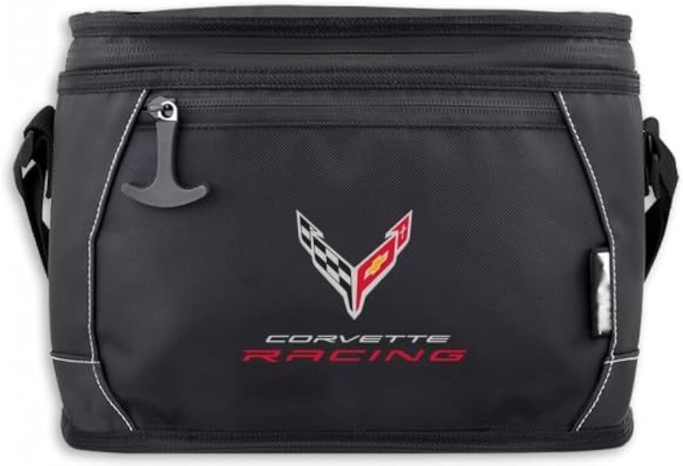 C8 Corvette Racing Soft Sided Waterproof 6-Can Cooler - Officially Licensed Chevrolet Ice Chest