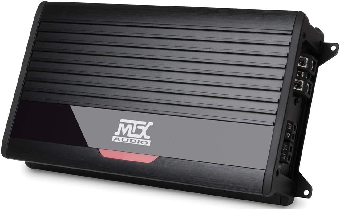MTX THUNDER1000.1 Class D 1000 Watt RMS Mono Block Compact Vehicle Stereo Sound System Amplifier w/Selectable Bass Boost, & Variable Subsonic Filter