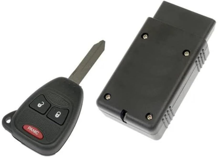 KarParts360 for Ram Dakota 2011 Keyless Entry Remote | Black Color | 3 Buttons | Replacement for 5135670AA, 5175786AA