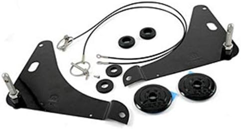 2010-2016 Dodge Challenger Black Escushions Hood Pin Kit - 82214260