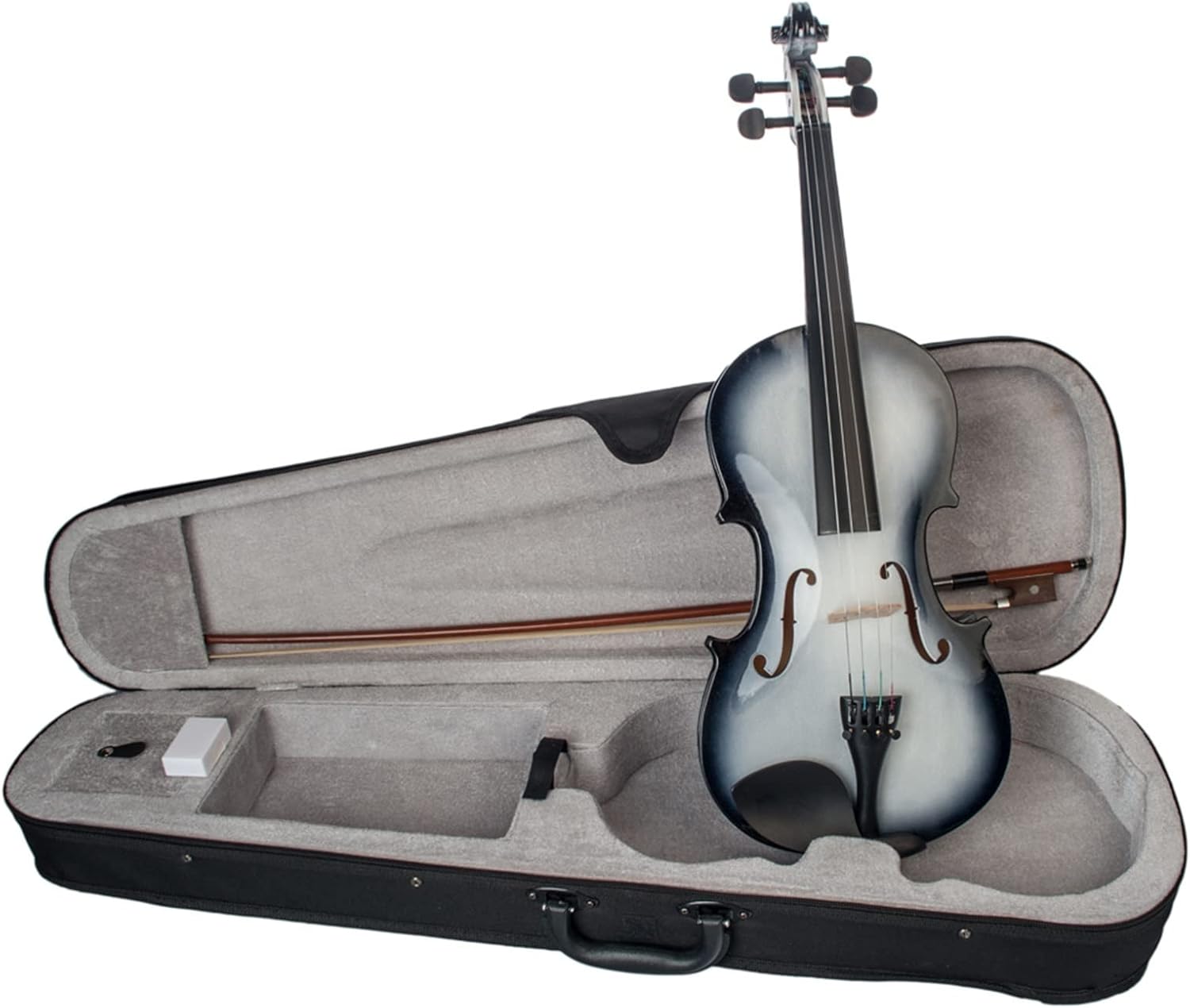 TSTS 1/8 Size Violin with Case Bow Strings Bass Wood Violin for Beginner Students Kids Violin Gift Adults Violins