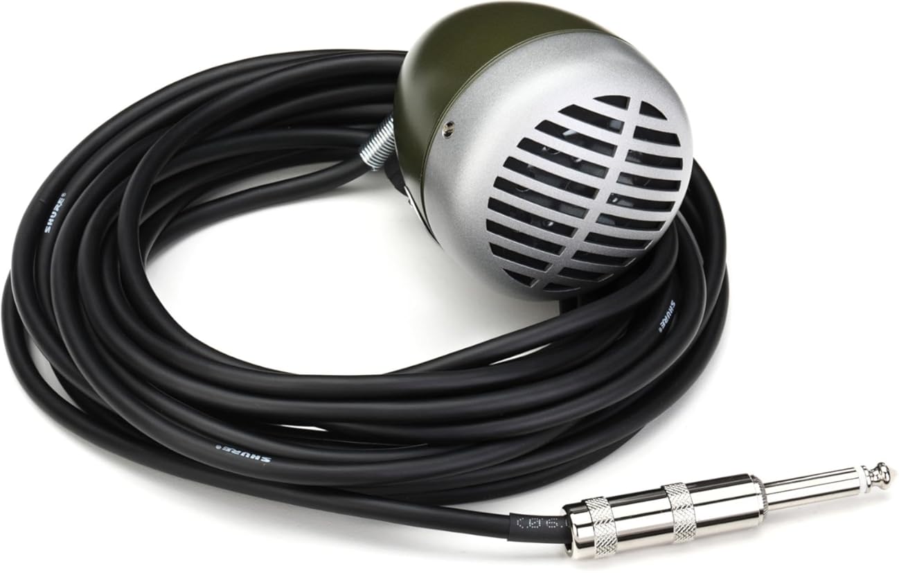 Shure 520DX Green Bullet Dynamic Microphone
