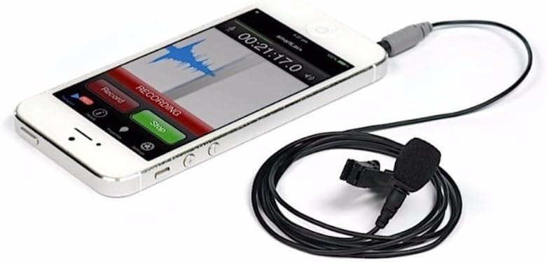 Rode SmartLav+ Lavalier Microphone for Smartphones,Black