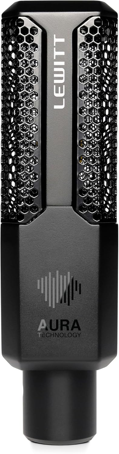 RAY Microphone with Autofocus for Your Voice - Mute by Distance and Mute Button - for Podcasts, Streaming, Content and Music in Studio Quality - 1