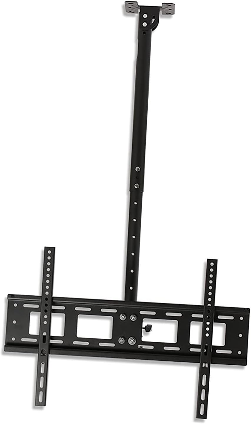 Ceiling TV Mount Stand - Tv Wall Mount Ceiling TV Mount Bracket, Full Motion 360 Deg Rotation Tilt Swivel TV Mount, Fits 40-80inch LED Screen Display, Can 90° Flip Down TV Stand,0.651.05m