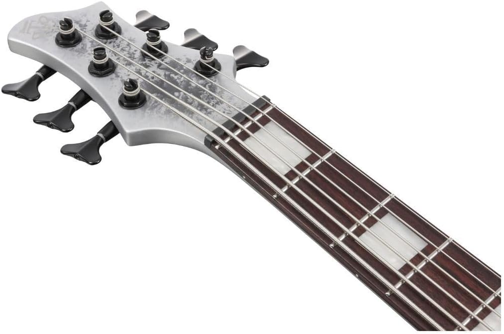 Ibanez 25th-anniversary BTB Standard 6-string Electric Bass Guitar - Silver Blizzard Matte