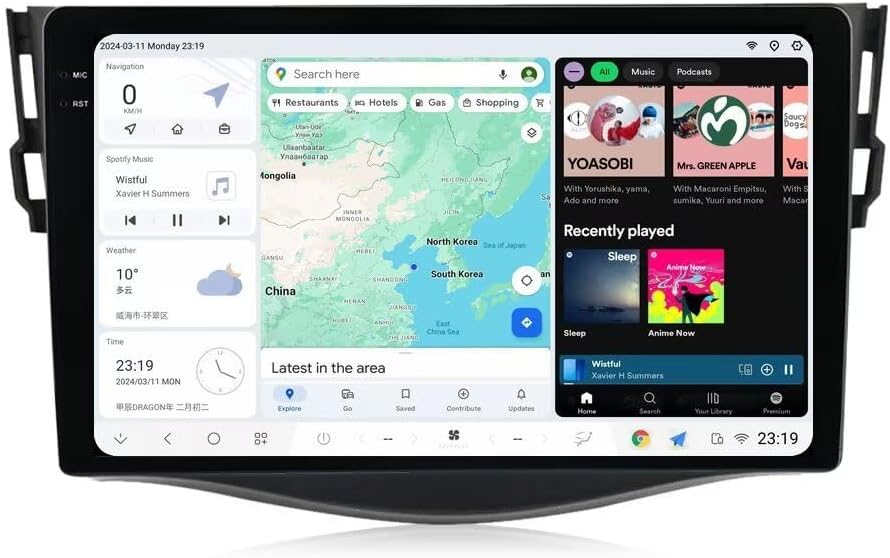 DUDUAUTO 2K 2000x1200 9.5