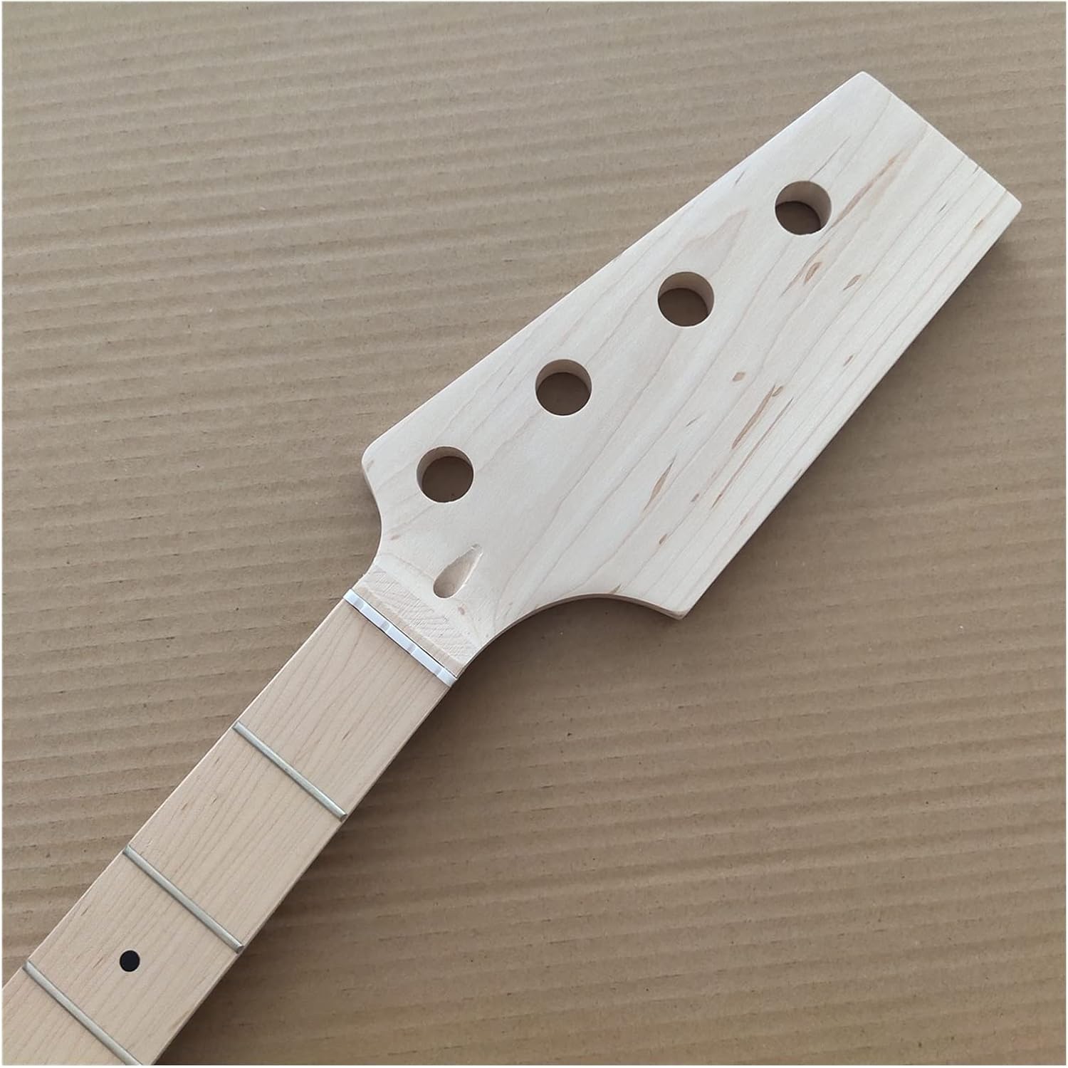Paddle Head Maple 20 Fret 4 String Bass Guitar Neck Maple Fingerboard DIY Electric Guitar Neck