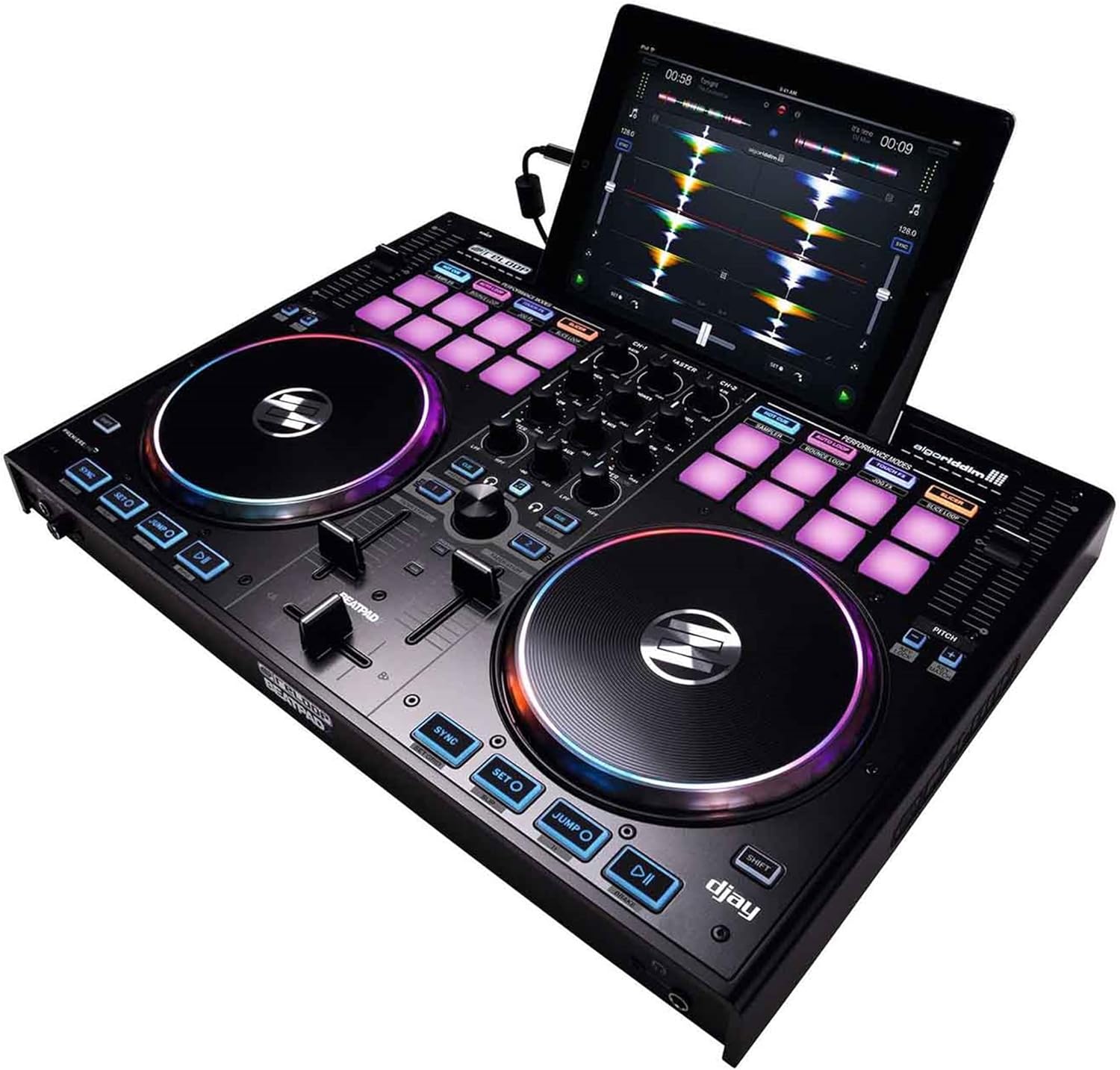 Reloop Beatpad-2 Cross Platform DJ Controller for iPad, Android and Mac