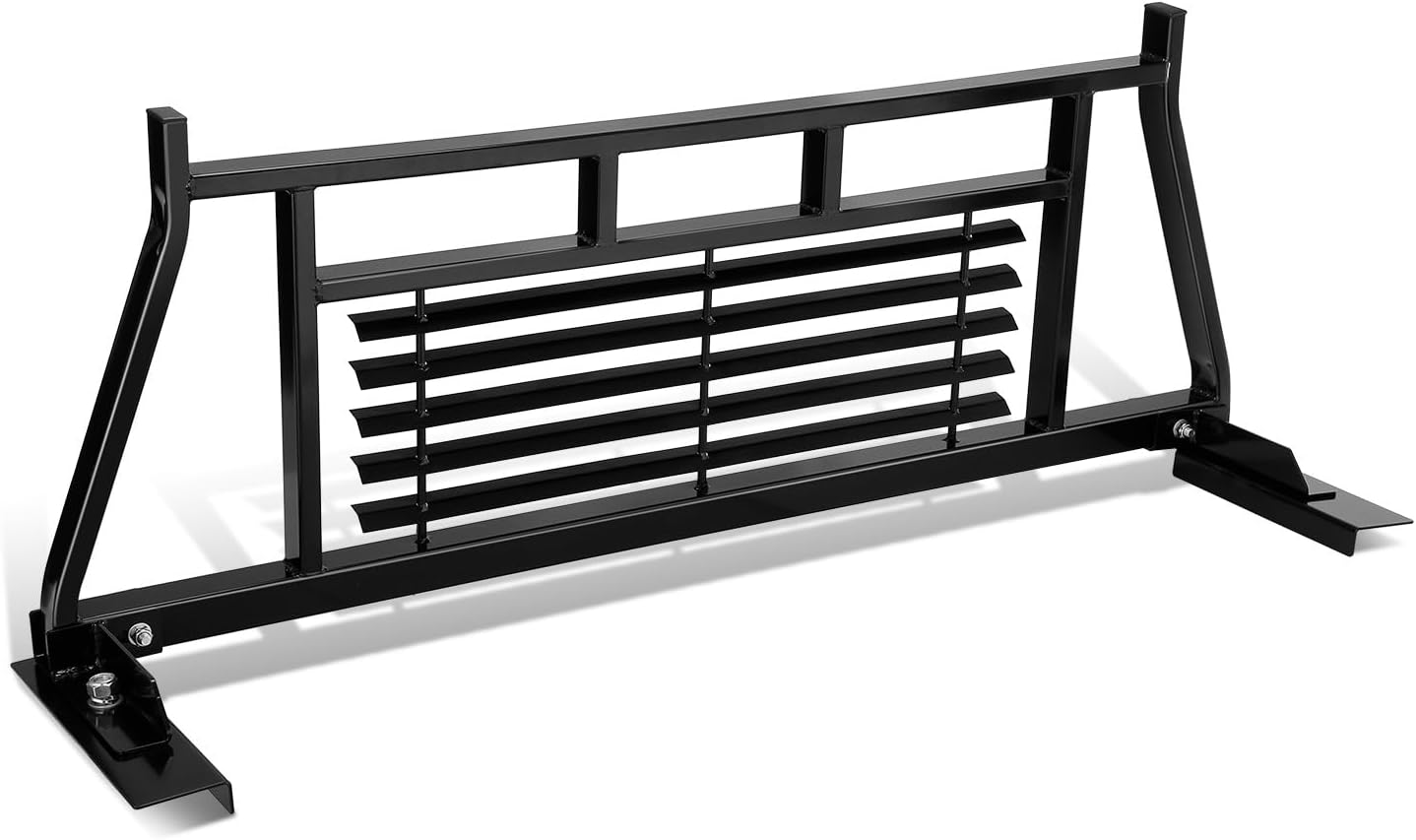 DNA Motoring Headache Rack Compatible with Chevy Colorado 2015-2022, Canyon 2015-2022, TH-N-079