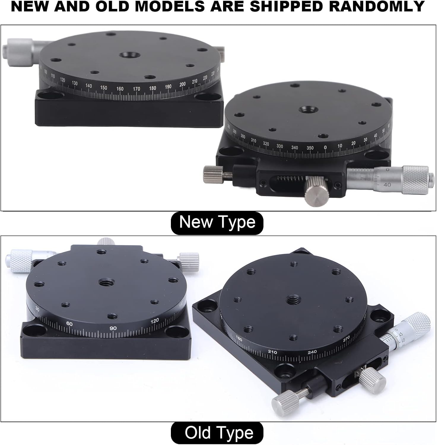 Manual Trimming Station Displacement Platform, Linear Stage Tuning Sliding Table Φ60mm for Production Machinery, Optical Experimental Measurement
