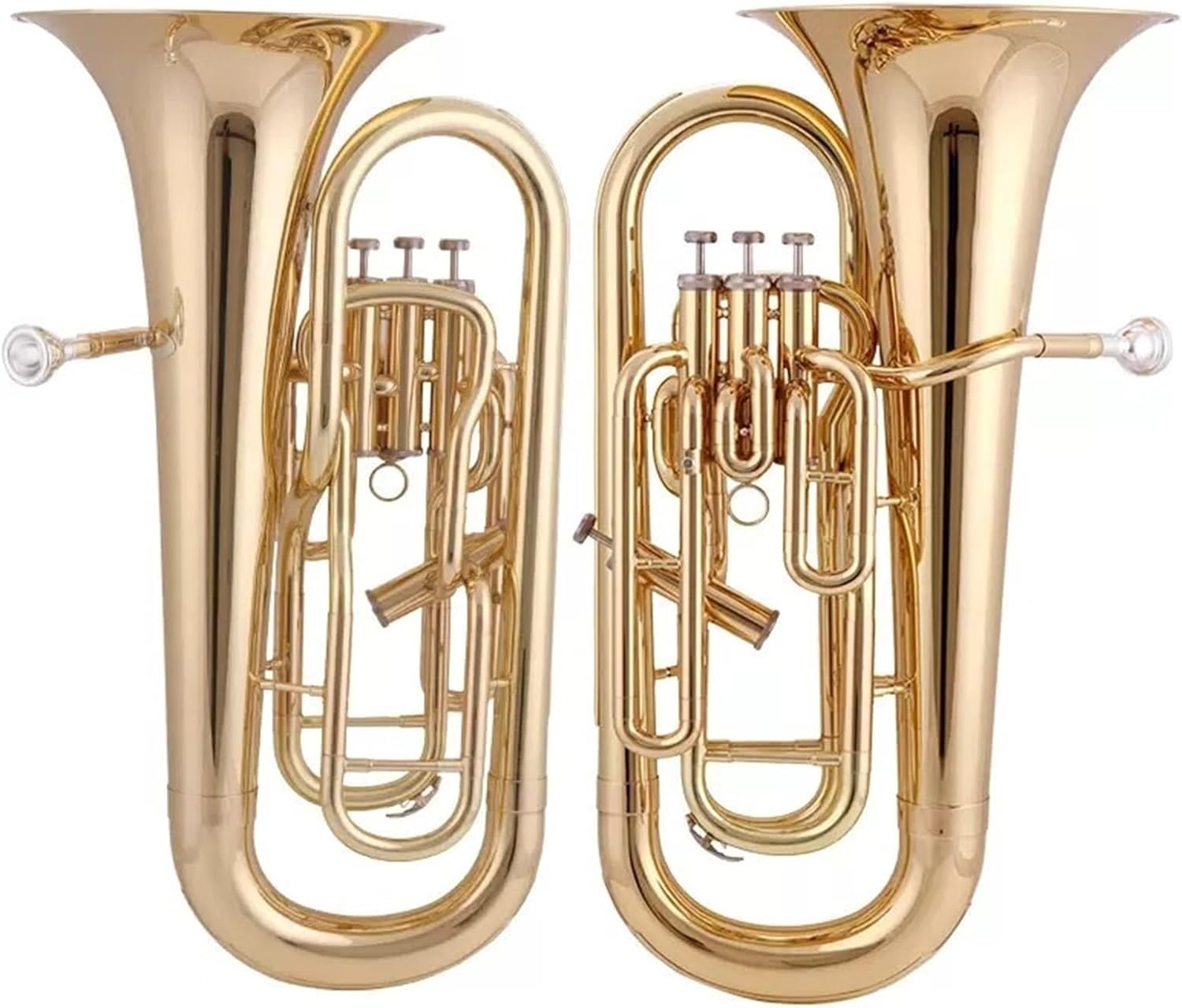 Beginner euphonium Euphonium B Flat Key Four-key Side Key Professional Playing Tuba Instrument