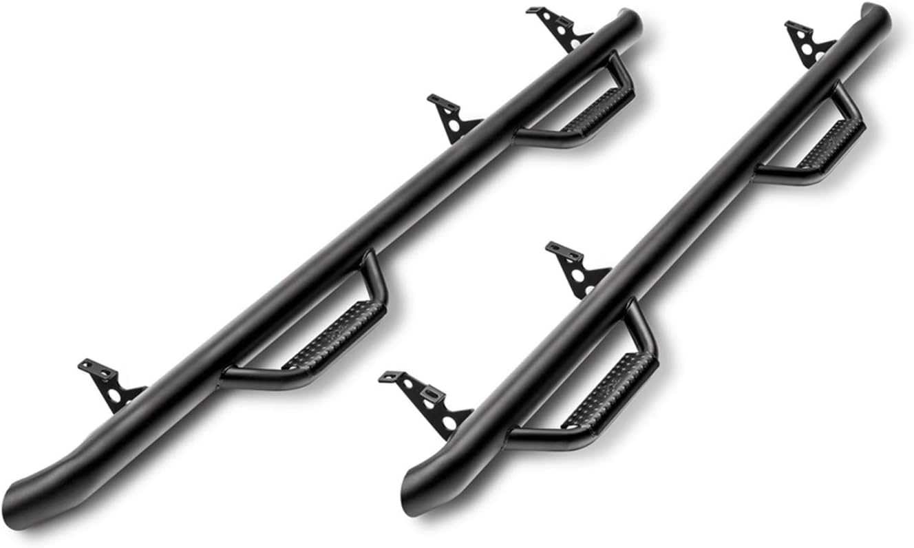 n-FAB | C1498CC-TX | Nerf Step, Wheel 2 Wheel , Textured Black, 14-19 Chevy-GMC 1500 (Classic Model Only) Crew Cab 6.5' Standard Bed