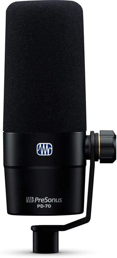 Audiosavings Bundle: Presonus Quantum 2626 26x26 Thunderbolt 3 Audio Recording Interface w/8 Preamps Bundle with Presonus PD-70 Dynamic Cardioid Broadcast Mic Podcast Recording Microphone (2 Items)