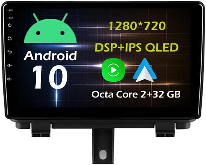9'' Android Car Stereo Radio for Audi Q3 1 8U 2011-2018 Octa Core Android 13 HD Touchscreen Headunit Supports GPS Navigation Carplay Android Auto Bluetooth SWC USB AHD Backup Camera-2+32