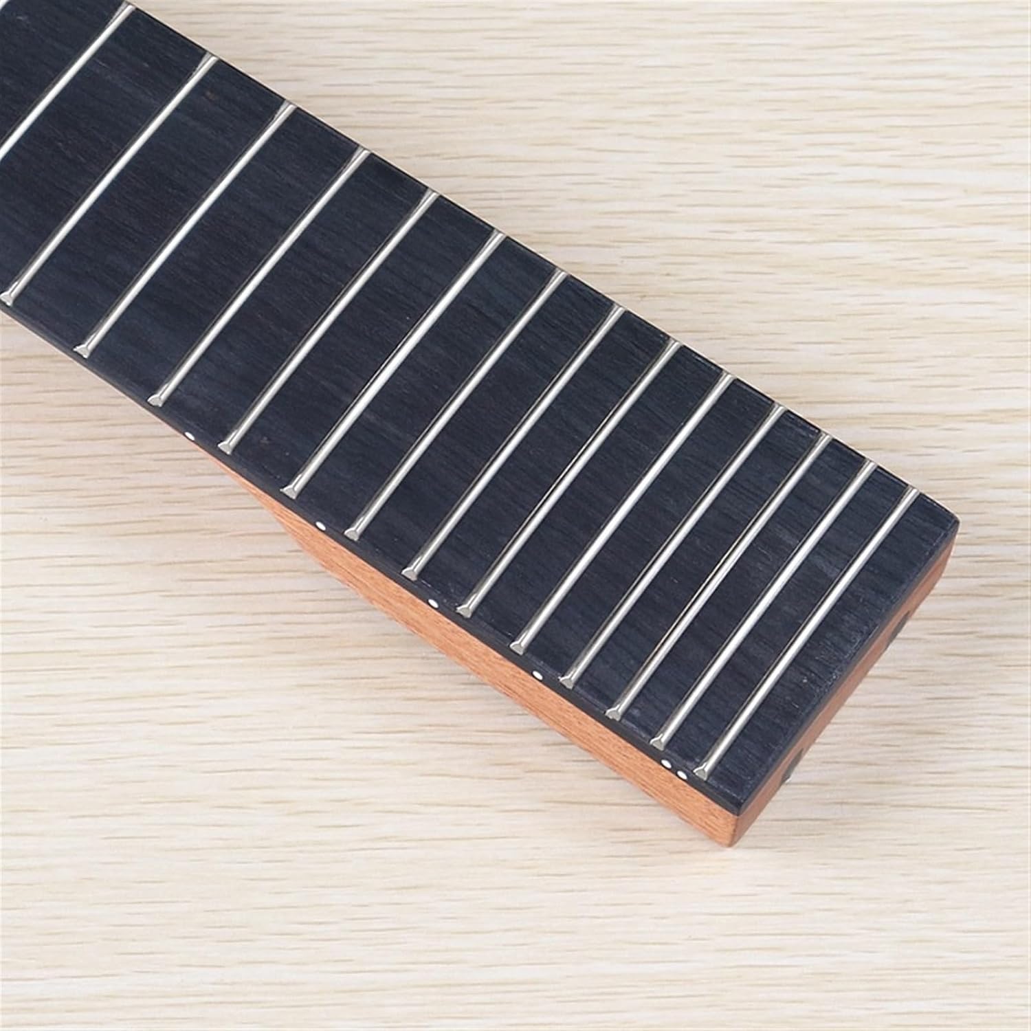 Replacement Guitar Neck 8-string Neck 8-string Electric Guitar Neck Matte Double Adjustment Maple Neck Modification DIY Guitar Accessories