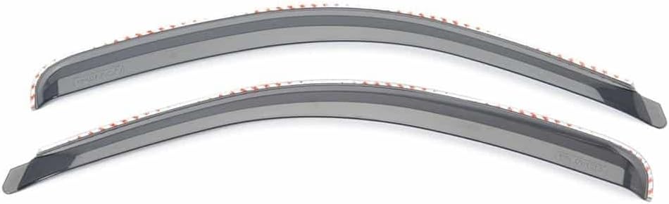 Putco 580151 Element Tinted Window Visor, (Set of 2)