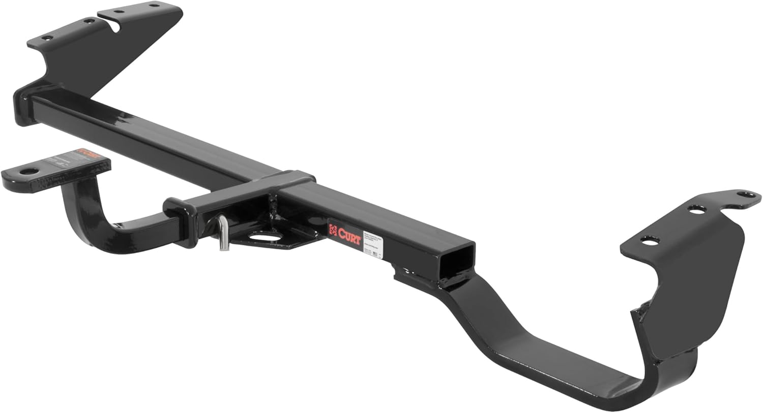 CURT 123393 Class 2 Trailer Hitch with Ball Mount, 1-1/4-Inch Receiver, Compatible with Select Lexus ES300, ES330, Toyota Avalon, Camry, Solara