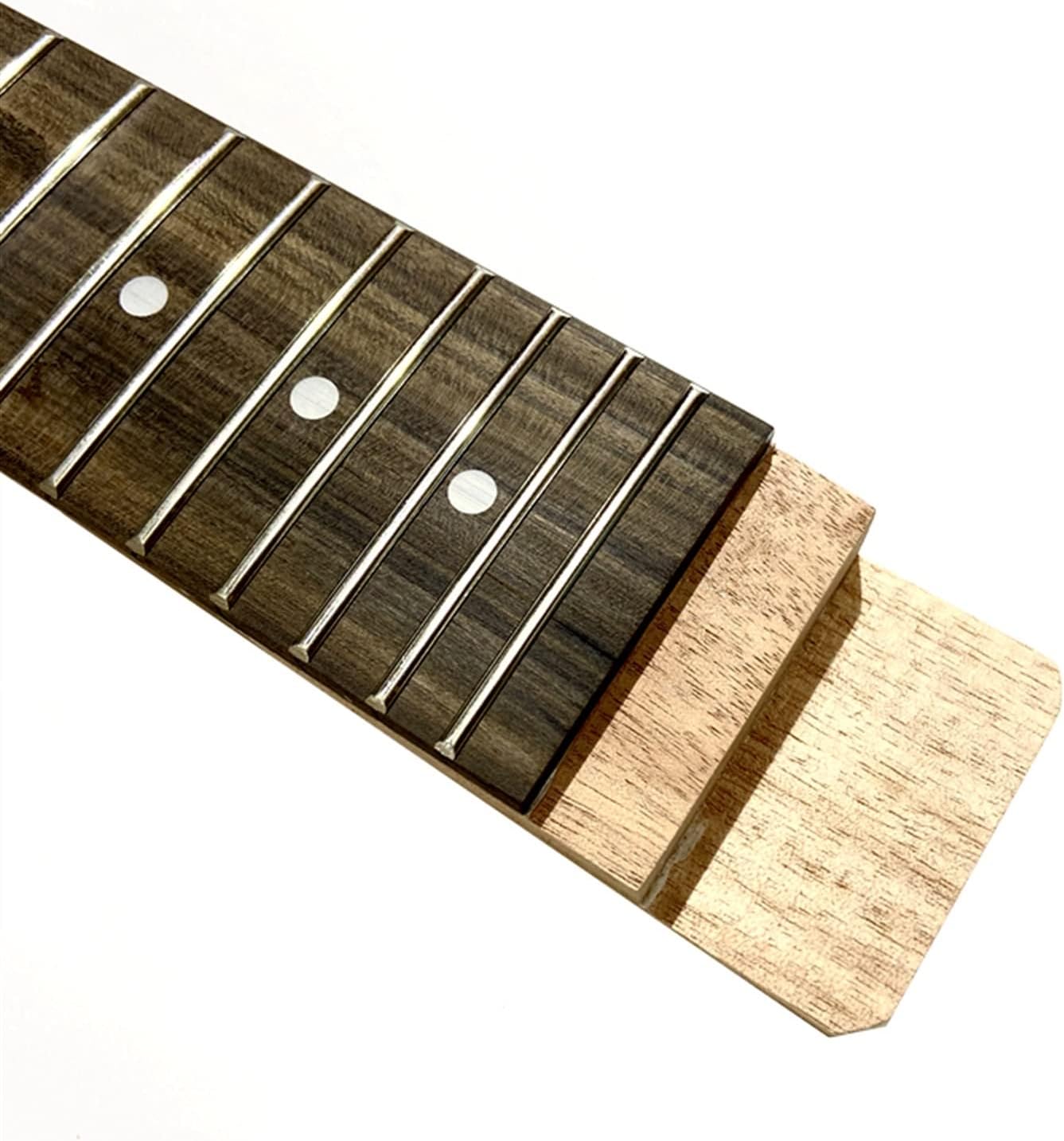 TSTS Electric Guitar 2 Dual-Coil Pickups Unfinished DIY Body Semi-Finished Unassembled Kits Guitar DIY Accessory