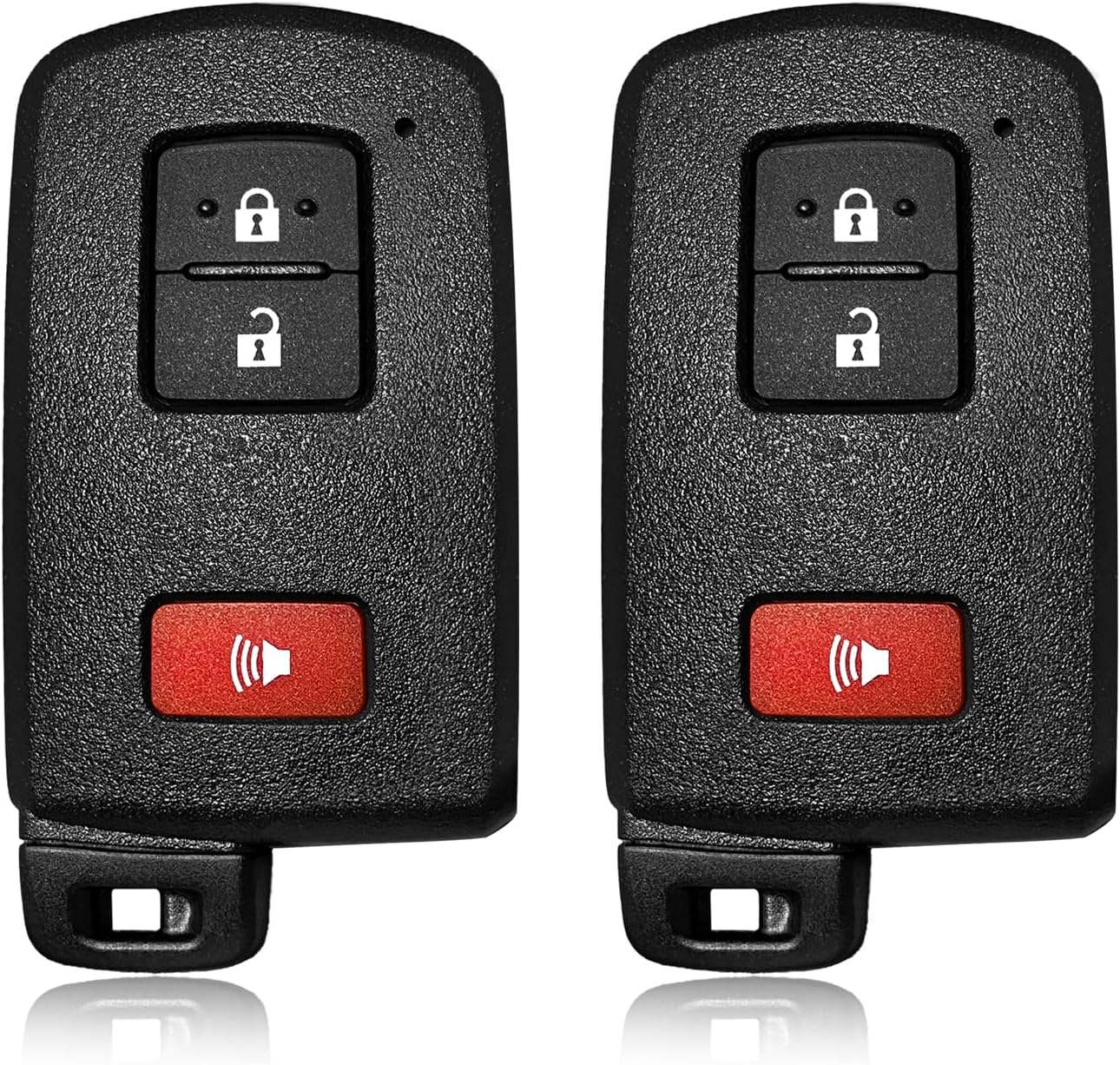2 Keylessbest Replacement for 2017 2018 2019 2020 2021 Smart Proximity Toyota Highlander Land Cruiser Prius C Sequoia Tacoma Tundra 4Runner GNE 281451-2110 Board Key Fob HYQ14FBA 314.3MHz 3 Buttons