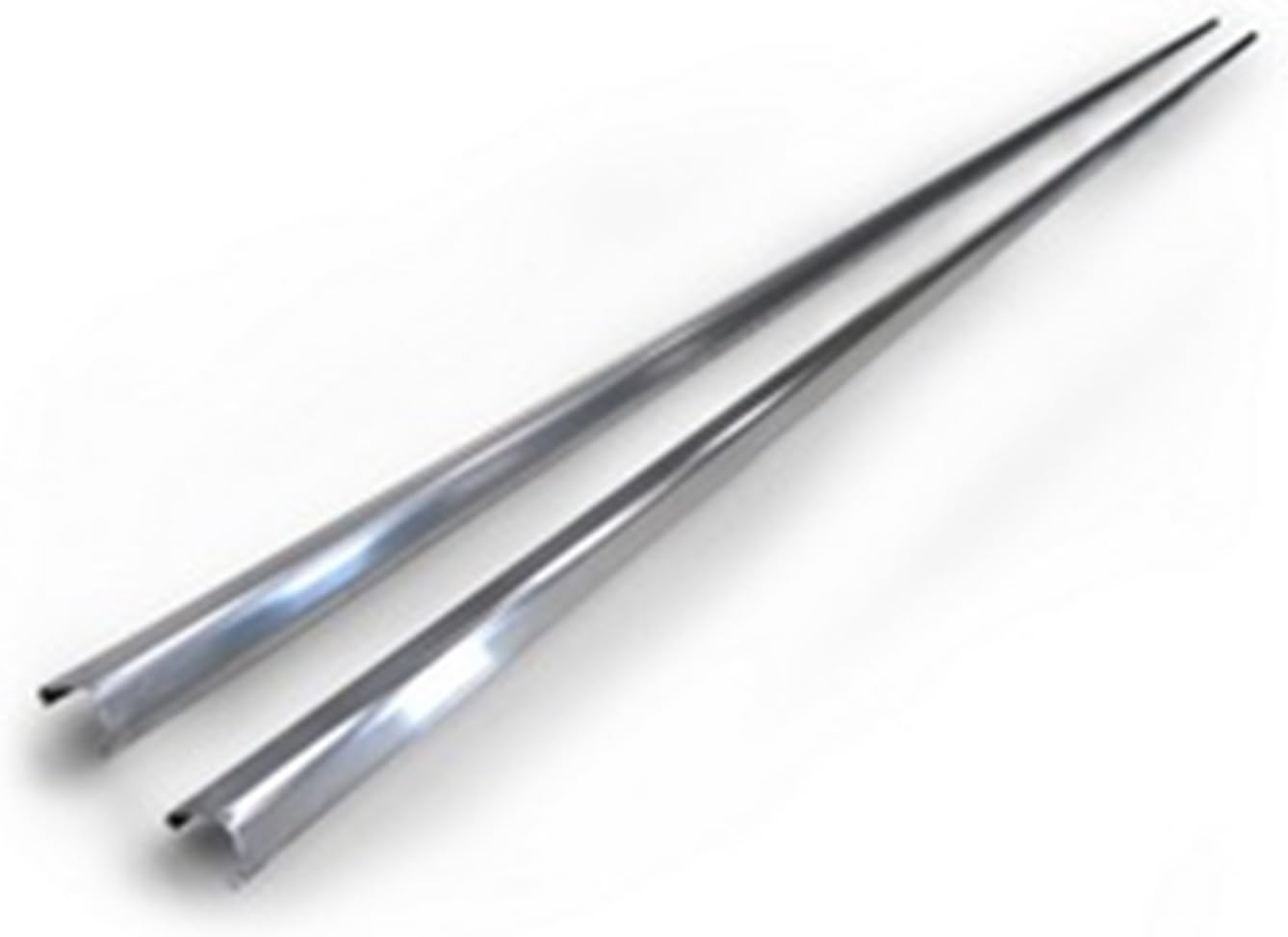 RealTruck AMP Research PowerStep 85in Chrome Trim Strip, Pair | 75150-01A | Fits AMP Research Steps: 75146/76147/76247/76151/76235