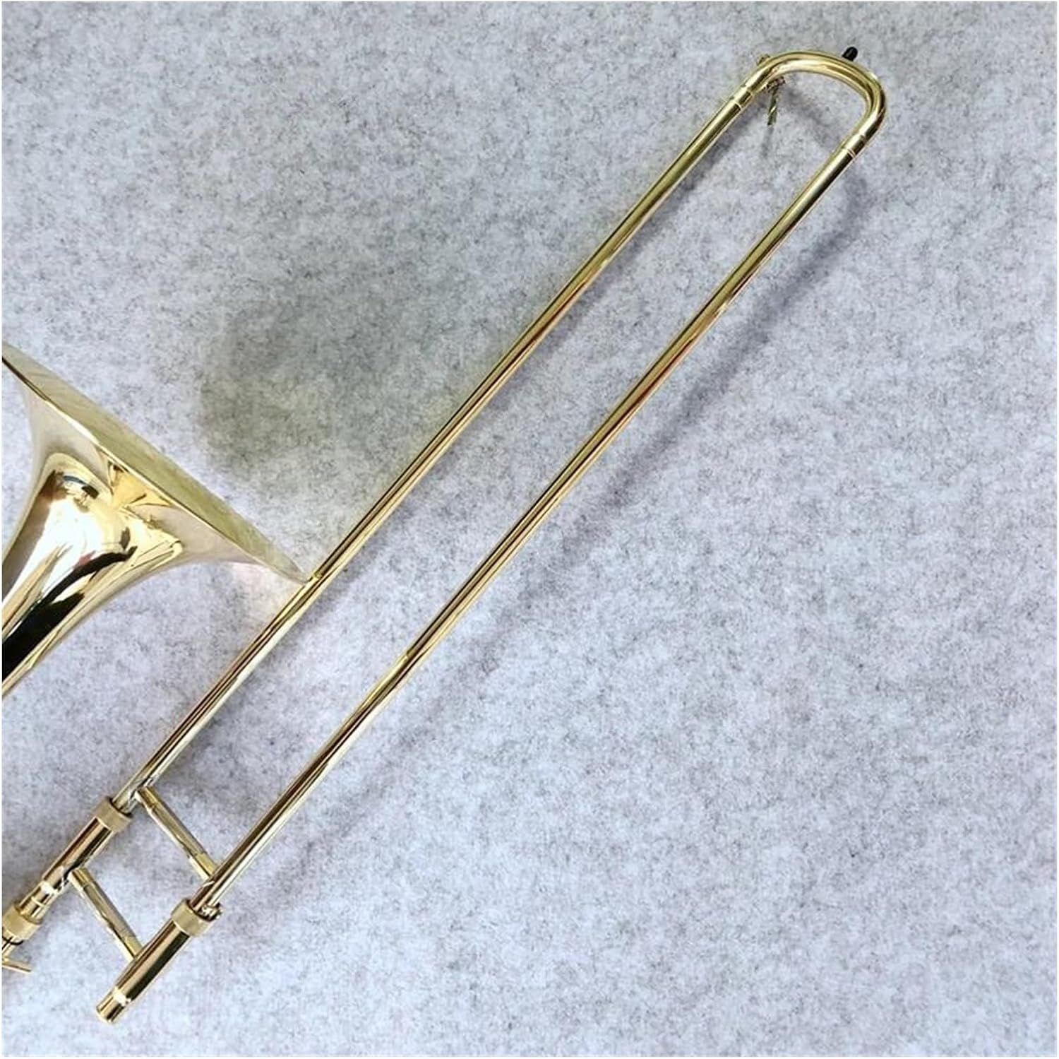 Professionals euphonium Bb-F Tune Tenor Trombone Gold Lacquer Bb Trombone Musical Instrument