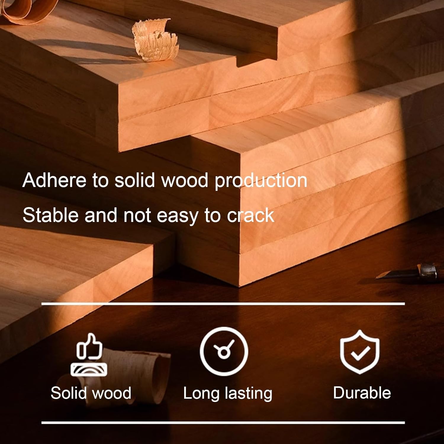 Bookcase with Foldable, Vertical Bookshelf, Modern Floor Standing Display Rack, Solid Wood Storage Organizer, for Home Office, Living Room, Bedroom(Brown)